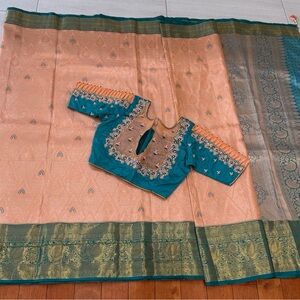 Beautiful kanchipattu saree